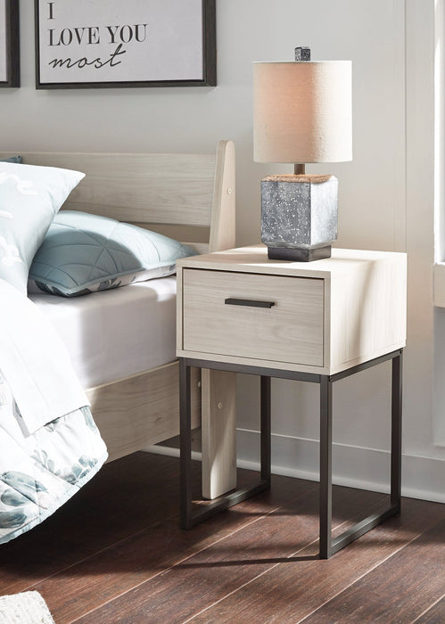 Socalle One Drawer Night Stand Homeline Furniture