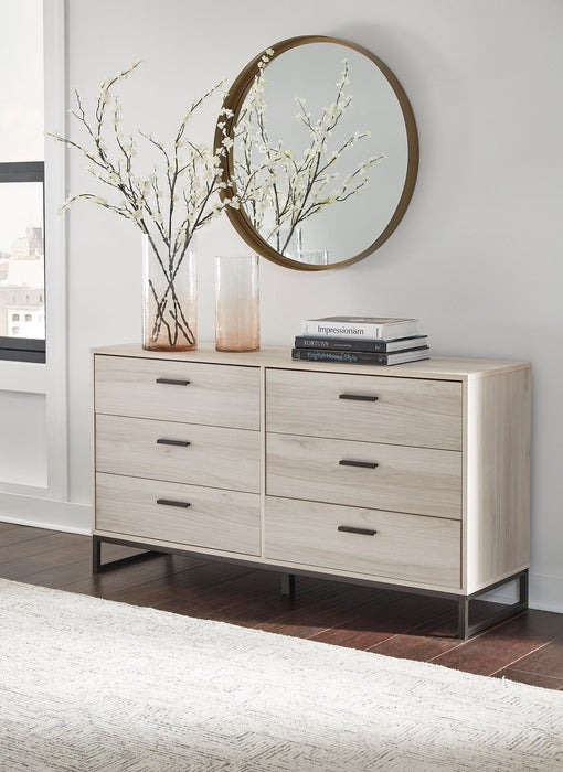 Socalle Six Drawer Dresser Homeline Furniture