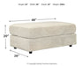 Soletren Oversized Accent Ottoman Homeline Furniture