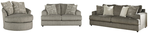 Soletren Sofa, Loveseat and Chair Homeline Furniture