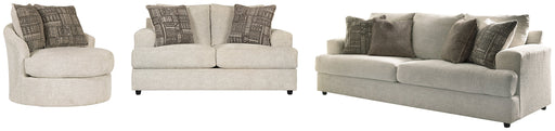 Soletren Sofa, Loveseat and Chair Homeline Furniture