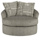 Soletren Swivel Accent Chair Homeline Furniture