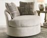 Soletren Swivel Accent Chair Homeline Furniture