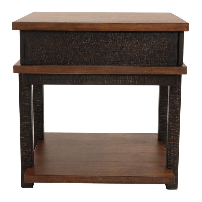 Stanah Rectangular End Table Homeline Furniture