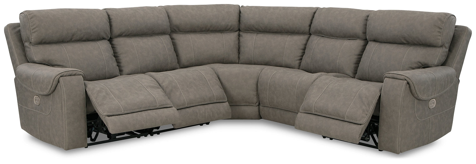 Starbot 5-Piece Power Reclining Sectional Homeline Furniture