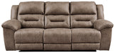 Stoneland Sofa, Loveseat and Recliner Homeline Furniture