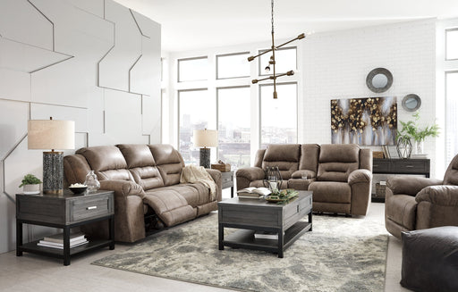 Stoneland Sofa, Loveseat and Recliner Homeline Furniture