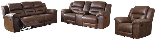 Stoneland Sofa, Loveseat and Recliner Homeline Furniture