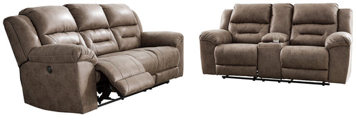 Stoneland Sofa and Loveseat Homeline Furniture