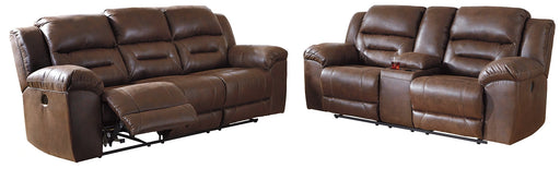 Stoneland Sofa and Loveseat Homeline Furniture