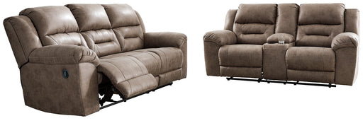 Stoneland Sofa and Loveseat Homeline Furniture