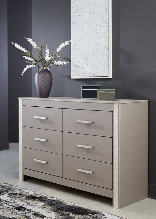 Surancha Six Drawer Dresser Homeline Furniture