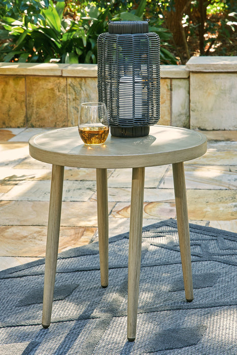 Swiss Valley Outdoor Coffee Table with End Table Homeline Furniture