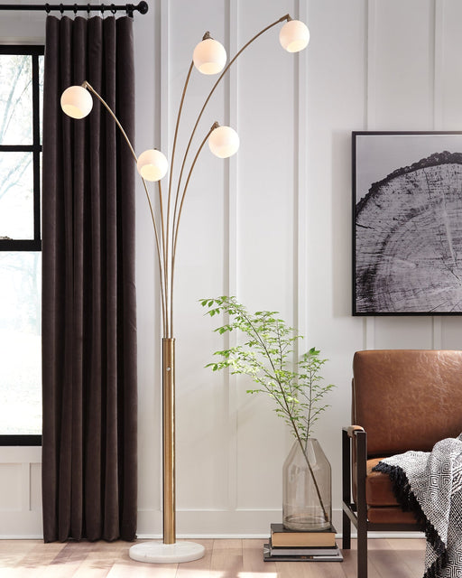 Taliya Metal Arc Lamp (1/CN) Homeline Furniture