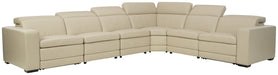 Texline 7-Piece Power Reclining Sectional Homeline Furniture