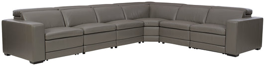 Texline 7-Piece Power Reclining Sectional Homeline Furniture