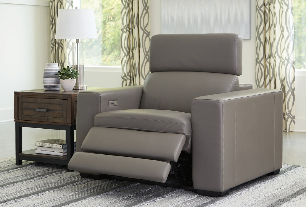 Texline PWR Recliner/ADJ Headrest Homeline Furniture