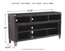 Todoe LG TV Stand w/Fireplace Option Homeline Furniture