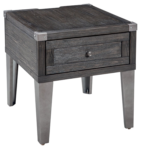 Todoe Rectangular End Table Homeline Furniture