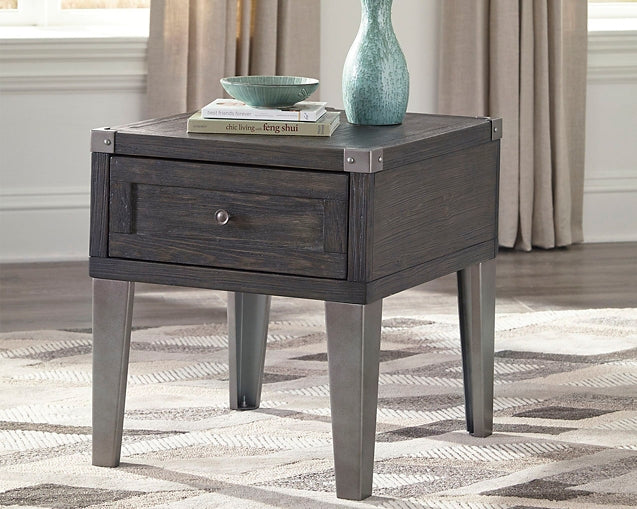 Todoe Rectangular End Table Homeline Furniture