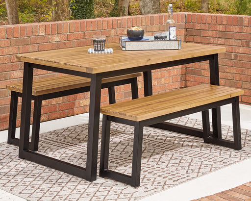 Town Wood Dining Table Set (3/CN) Homeline Furniture