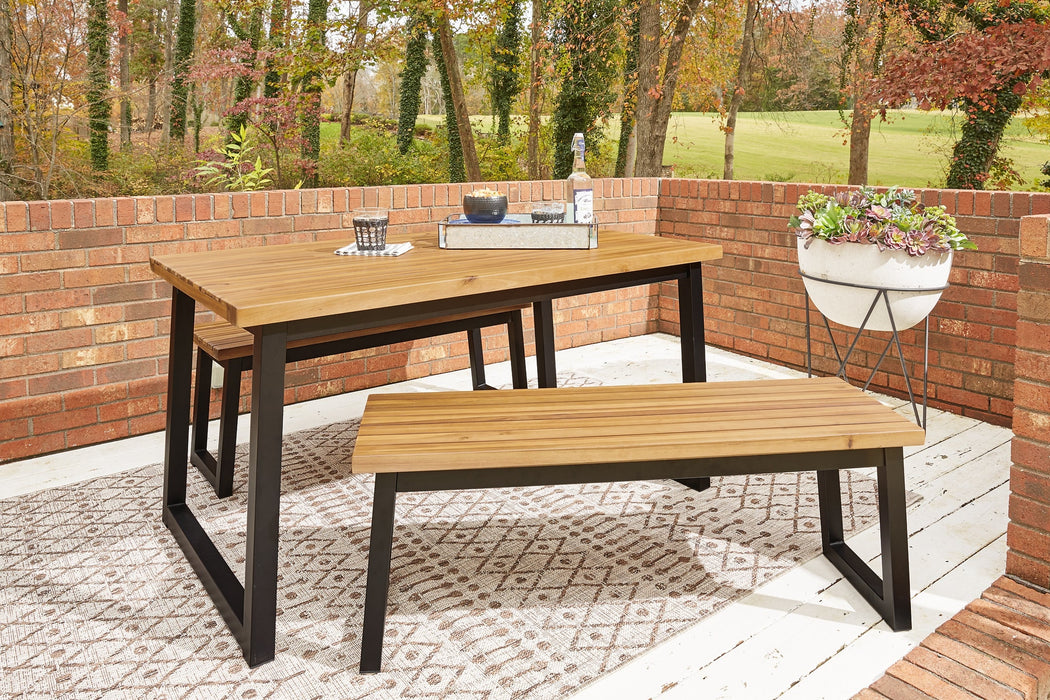 Town Wood Dining Table Set (3/CN) Homeline Furniture