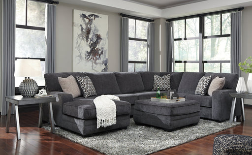 Tracling 3-Piece Sectional with Ottoman Homeline Furniture