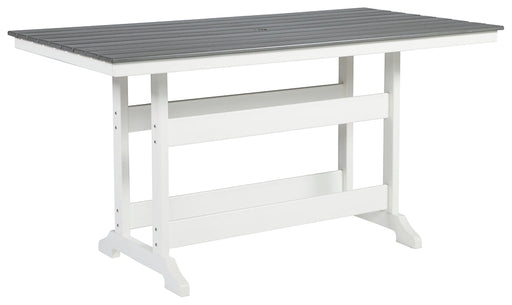 Transville RECT COUNTER TABLE W/UMB OPT Homeline Furniture