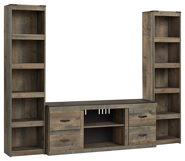 Trinell 3-Piece Entertainment Center Homeline Furniture