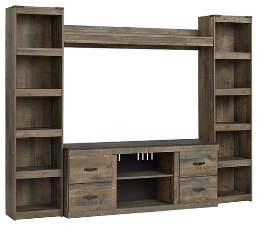 Trinell 4-Piece Entertainment Center Homeline Furniture