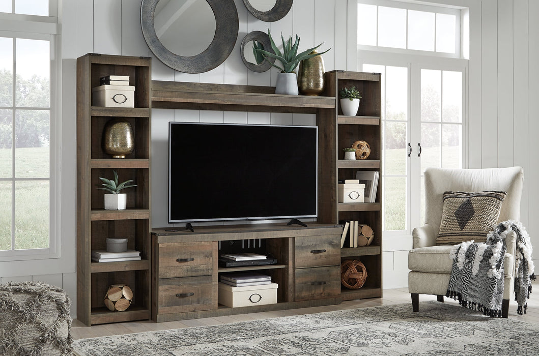 Trinell 4-Piece Entertainment Center Homeline Furniture