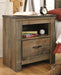 Trinell One Drawer Night Stand Homeline Furniture