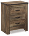 Trinell Two Drawer Night Stand Homeline Furniture