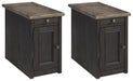 Tyler Creek 2 End Tables Homeline Furniture