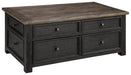 Tyler Creek Coffee Table with 1 End Table Homeline Furniture