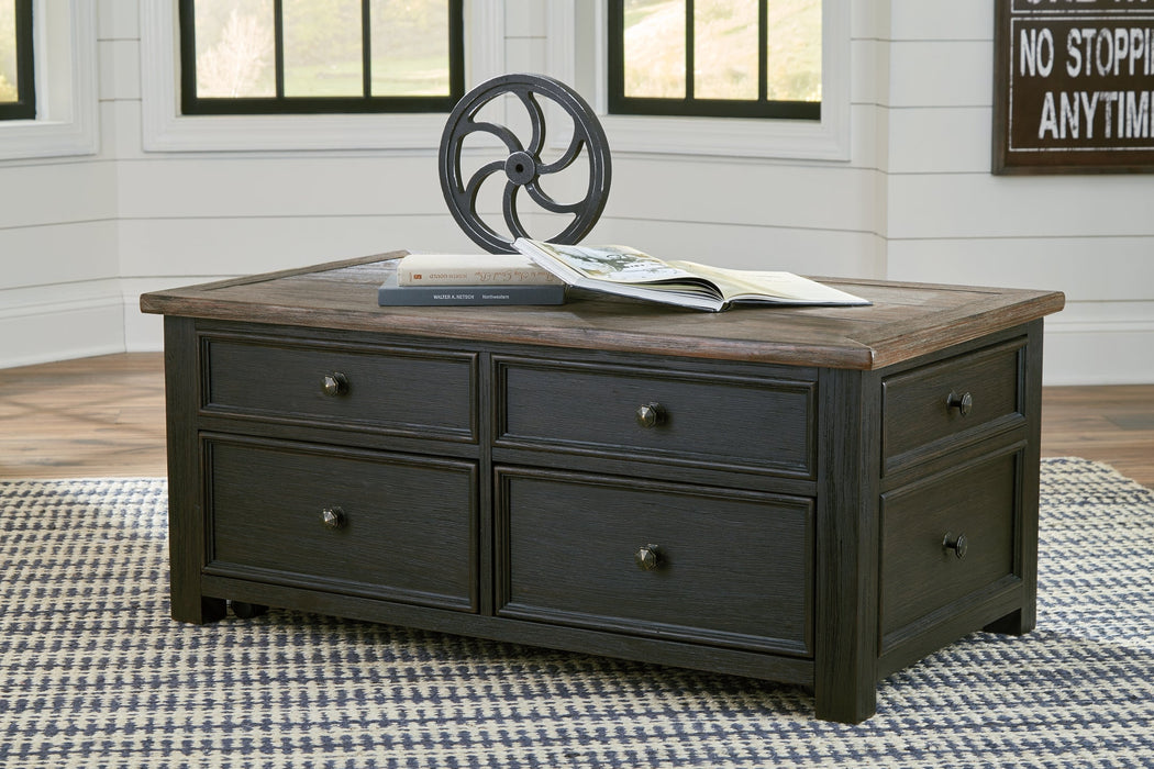 Tyler Creek Coffee Table with 1 End Table Homeline Furniture