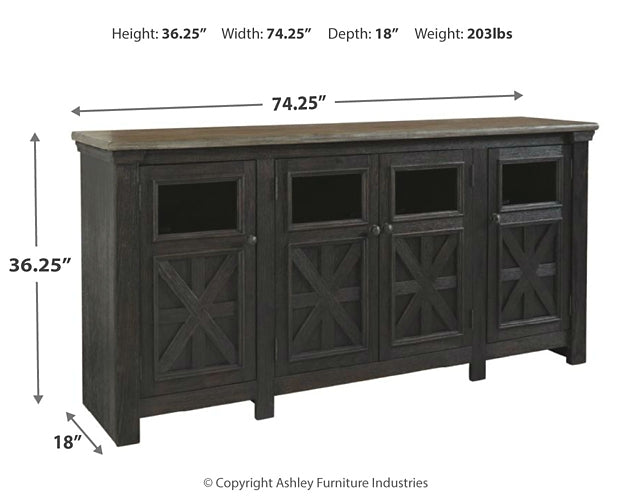 Tyler Creek Extra Large TV Stand Homeline Furniture