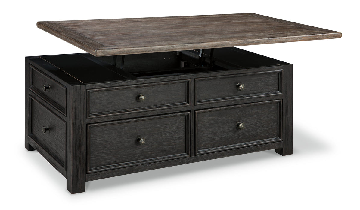 Tyler Creek Lift Top Cocktail Table Homeline Furniture