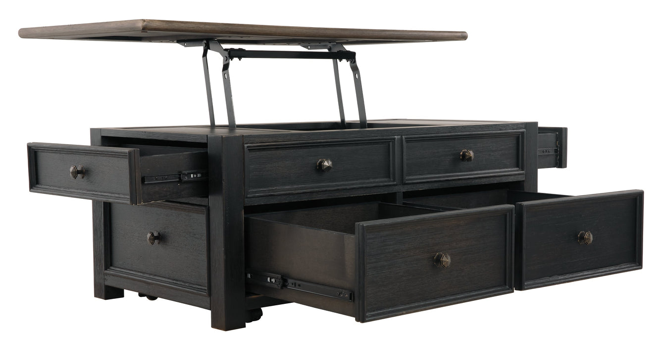 Tyler Creek Lift Top Cocktail Table Homeline Furniture