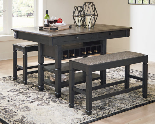 Tyler Creek RECT Dining Room Counter Table Homeline Furniture