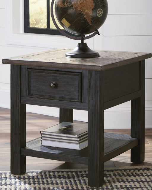 Tyler Creek Rectangular End Table Homeline Furniture