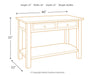 Tyler Creek Sofa Table Homeline Furniture