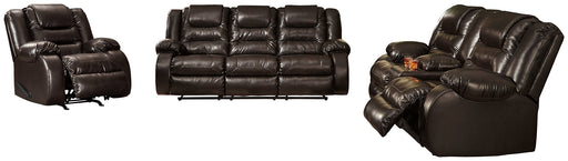 Vacherie Sofa, Loveseat and Recliner Homeline Furniture