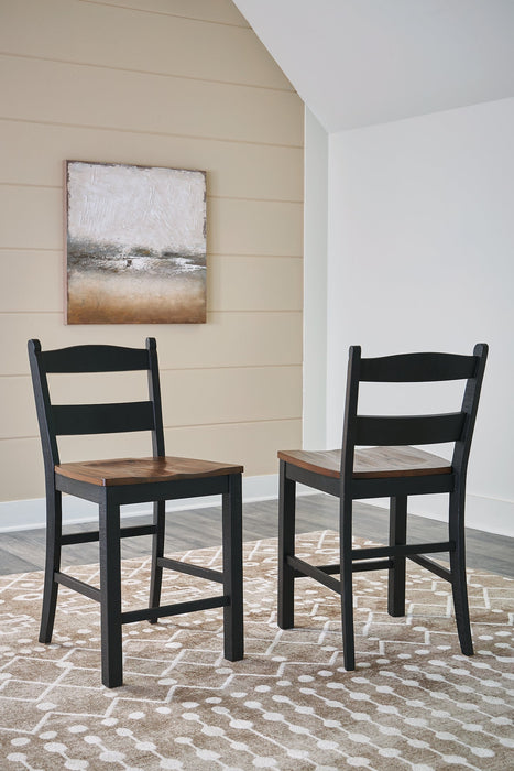 Valebeck Barstool (2/CN) Homeline Furniture