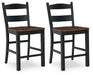 Valebeck Barstool (2/CN) Homeline Furniture