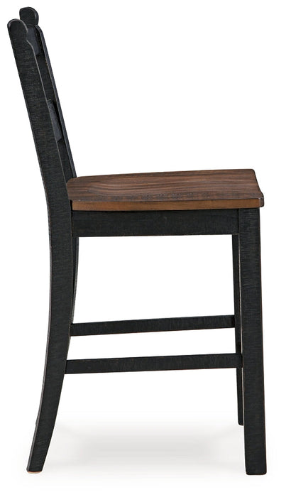 Valebeck Barstool (2/CN) Homeline Furniture