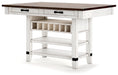 Valebeck RECT Dining Room Counter Table Homeline Furniture