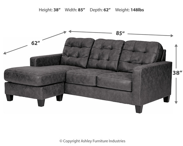 Venaldi Sofa Chaise Homeline Furniture