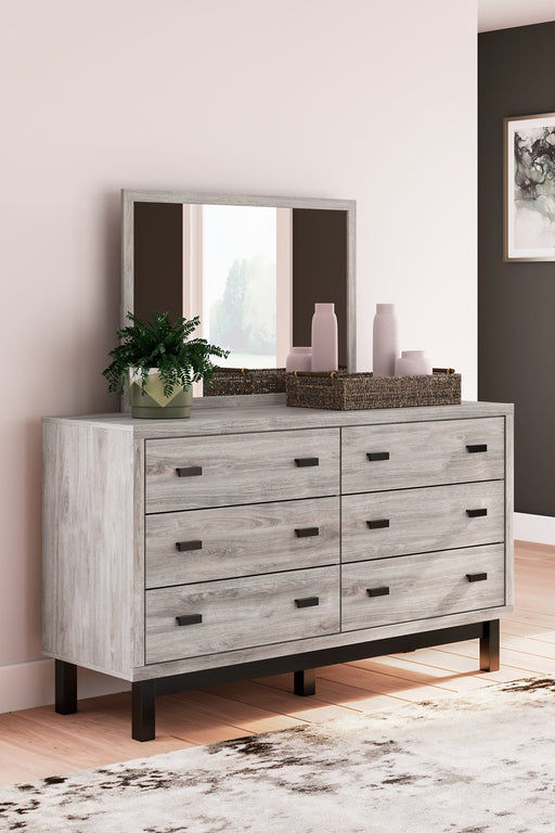 Vessalli Dresser and Mirror Homeline Furniture