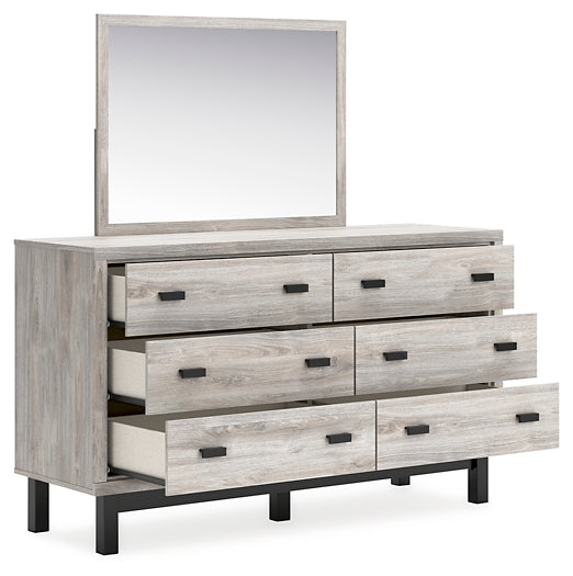 Vessalli Dresser and Mirror Homeline Furniture